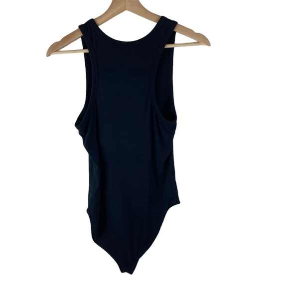 Agolde Rianne Bodysuit High Neck Racerback Ribbed - Picture 7 of 13